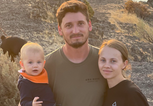 Igor and Inna Sidorenko with their family, owners of Legendary Gutters